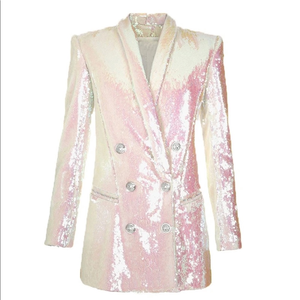 Sarah Ashley pearlescent jacket